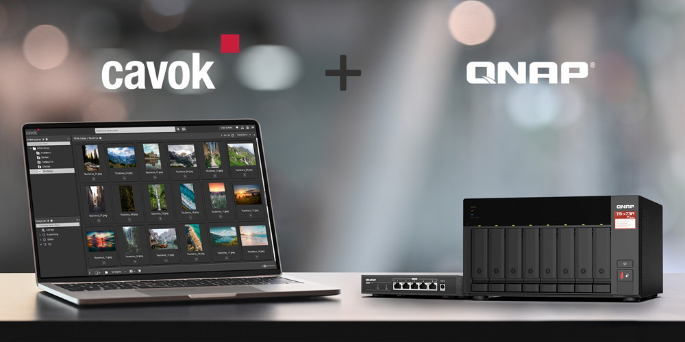 Professional media management now available on QNAP NAS servers