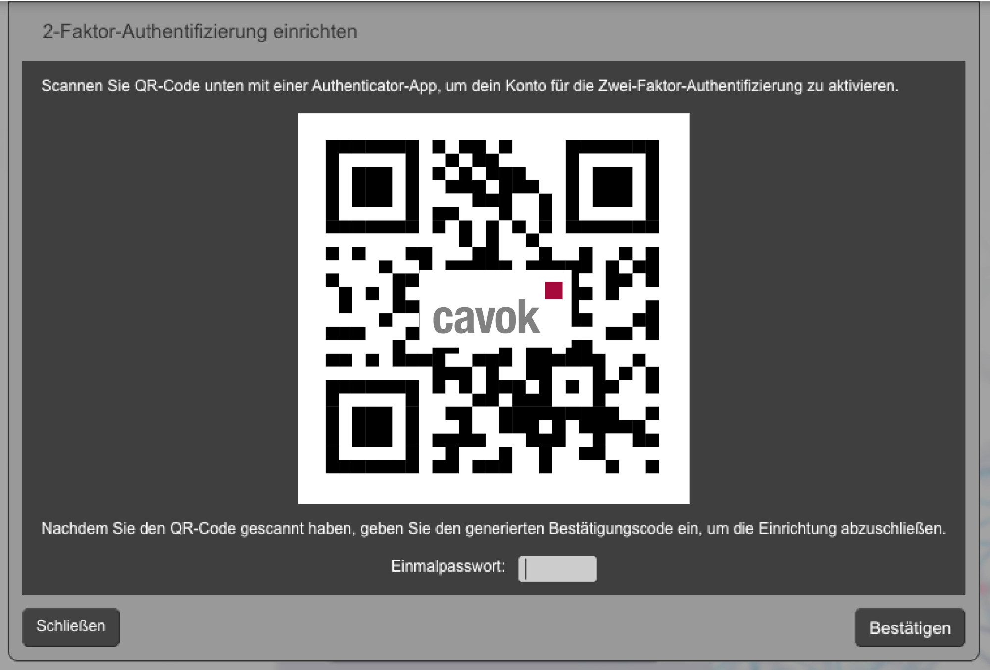 2FA QR-Code