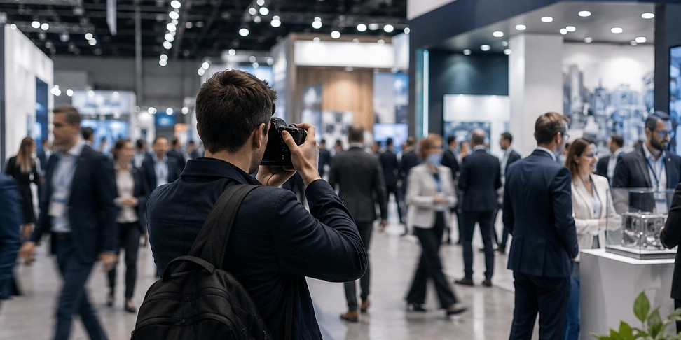 How professional photography and data protection work together: A practical example from the trade fair industry