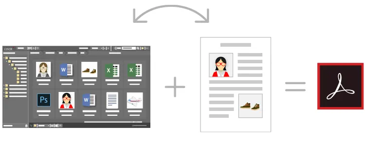 Connection of Web2Print applications